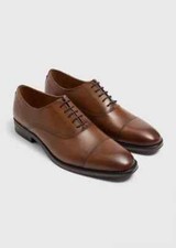 Mens brown leather for sale  WELLINGBOROUGH