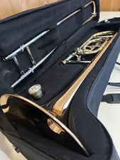HOLTON TR150 Trombone Baixo Tenor Revisado Bom Estado Instrumento Musical comprar usado  Enviando para Brazil
