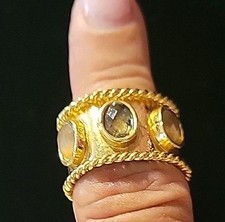 Goldtone texured ring for sale  Palmdale