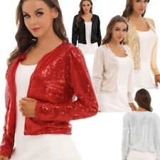 Damen pailletten cardigan gebraucht kaufen  Bremen