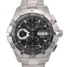 desconto TAG HEUER Aqua racer CAF5010 cronógrafo mostrador preto masculino D#139210, usado comprar usado  Enviando para Brazil
