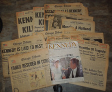 kennedy assassination newspaper for sale kennedy assassination newspaper for sale Lyons