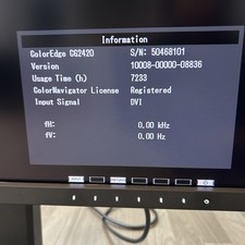 Eizo coloredge cg2420 for sale  ST. IVES