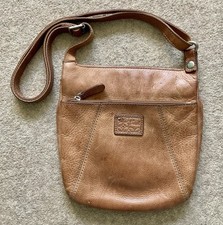 Fossil tan leather for sale  SLEAFORD