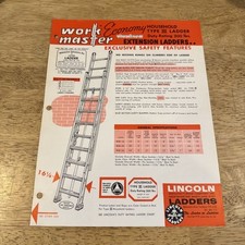 Lincoln ladders co. for sale  Hanover