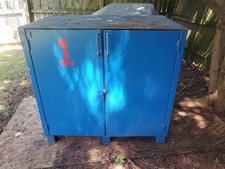 Armário de aço industrial com compartimento de painel elétrico externo, usado comprar usado  Enviando para Brazil
