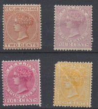 Ceylon stamps 1883 for sale  FALKIRK