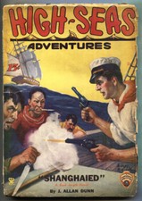 HIGH SEAS ADVENTURES #1-Dez 1934-REVISTA PULP RARA-Primeira edição comprar usado  Enviando para Brazil