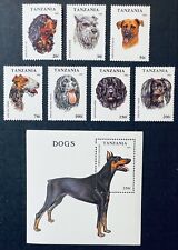 Tanzania dogs stamps for sale  Rancho Cordova