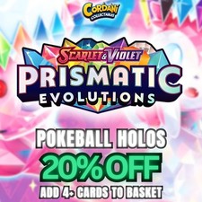 Prismatic evolutions pokeball for sale  READING