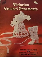 2 libros - Adornos victorianos de ganchillo libros para Navidad y ocasiones especiales segunda mano  Embacar hacia Mexico