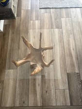 Glass topped teak for sale  SANDBACH
