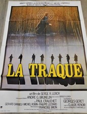 Traque affiche originale d'occasion  Montpellier-