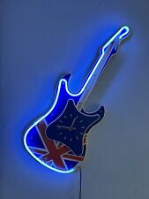 Rock guitar neon for sale  DARTFORD