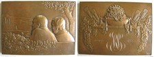 Médaille bronze contemplation d'occasion  Montpellier-