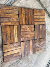 Oak parquet flooring for sale  PULBOROUGH