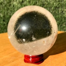 Bola de quartzo cristal fantasma verde natural 290G esfera de cristal amostra mineral, usado comprar usado Bola de quartzo cristal fantasma verde natural 290G esfera de cristal amostra mineral, usado comprar usado  Enviando para Brazil