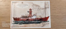Postkarte feuerschiff south gebraucht kaufen  Thedinghausen