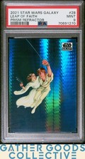 2021 Topps Chrome Star Wars Galaxy #28 Leap Of Faith Prism Refractor PSA 9 segunda mano  Embacar hacia Mexico