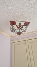 Tiffany style uplighter for sale  WALSALL