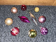 Vtg glass baubles for sale  HESSLE