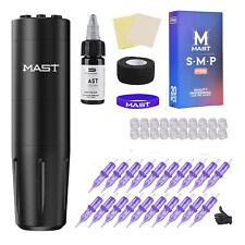 Kit de caneta de tatuagem sem fio Mast/Dragonhawk X8 $190 - usado 1 x em pele falsa comprar usado  Enviando para Brazil