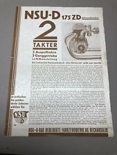 Riginal vorkrieg nsu gebraucht kaufen  Rochlitz