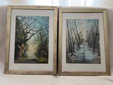 Gerahmte aquarelle esper gebraucht kaufen  Kerpen