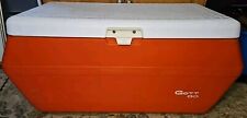 Refrigerador de peito HTF vintage Gott 80 quartos VERMELHO, modelo 1980 faltando pacotes/bandejas de gelo comprar usado  Enviando para Brazil