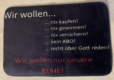 Wir wollen ruhe gebraucht kaufen  Dornburg