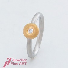 Ring solitärring brillant gebraucht kaufen  Moers