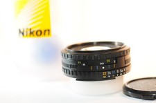 Lente Nikon 50mm F/1.8 AI-S AIS E PRIME Panqueca para FA FM2N F3 FE FG F5 F100 DF comprar usado  Enviando para Brazil
