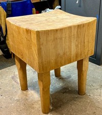 Antique maple butcher for sale  Wharton