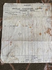Vespa douglas advice for sale  WESTON-SUPER-MARE