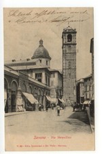 Cartolina savona via usato  Italia
