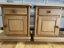 Pair solid wood for sale  CHESTER