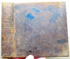 1855 THE YOUNG SCHOLAR'S LATIN-ENGLISH DICTIONARY Riddle Longman Brown Green VG comprar usado  Enviando para Brazil