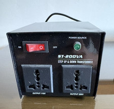 Voltage converter 200va for sale  NEWTOWN