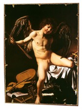 Stampa caravaggio amore usato  Napoli