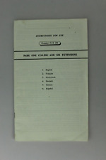 Usado, Anleitung Manual Premier PAX 106 PABX One Co-Line and Six Extensions (12120553) comprar usado  Enviando para Brazil