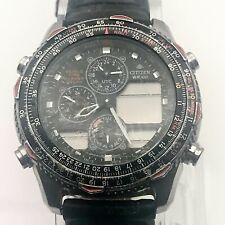 RARO Citizen Navihawk World Time cronógrafo SS quartzo comprar usado  Enviando para Brazil