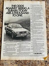 Subaru glf 1800 for sale  BRISTOL