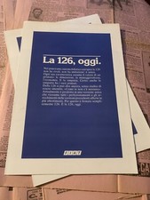Depliant pubblicitario fiat usato  Italia