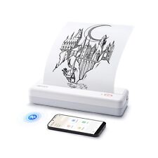 Impressora Portátil Sem Fio iDPRT MT890 - com Papel Térmico A4, Bluetooth Inkl... comprar usado  Enviando para Brazil