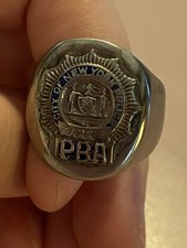 Sterling nypd ring for sale  Hobart