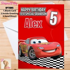 Personalised cars card for sale  WALSALL