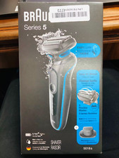 Maquinilla de afeitar eléctrica BRAUN Serie 5 para hombre y recortadora afeitado en seco húmedo modelo 5018s segunda mano  Embacar hacia Mexico