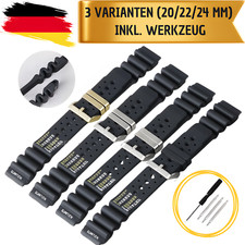 Silikon uhrenarmband 24mm gebraucht kaufen  Deutschland