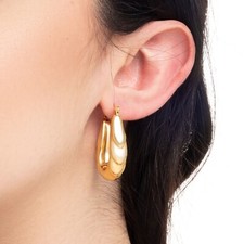 Orecchini hoop twist usato  Marcianise