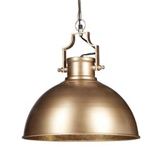Używany, Lampa sufitowa wisząca industrialna ozdobna oświetlenie retro duży klosz na sprzedaż  Wysyłka do Poland